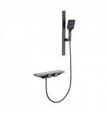 Смеситель для ванны Fmark FS24Q-03, графит