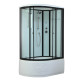 Душевая кабина Timo Standart Black T-6620BR, 120x85x220
