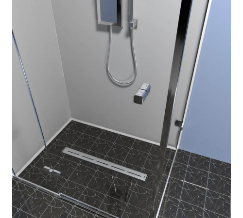 Душевой лоток TIMO Drain Protect DP20700-SG20700, сатин