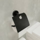Держатель для туалетной бумаги FIXSEN COMFORT    BLACK FX-86010, черный