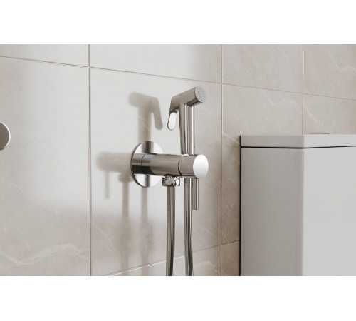 Гигиенический душ со смесителем Bravat D9151CP-ENG, хром