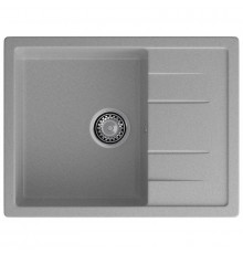 Кухонная мойка GranFest QUADRO 650L, серый