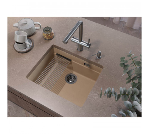 Кухонная мойка Grandex Aqua Comfort 500203, бежевый