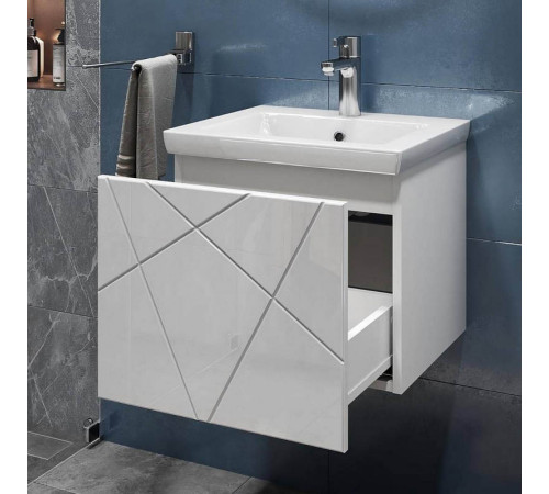 Тумба с раковиной подвесная VIGO Geometry 032, 50 см