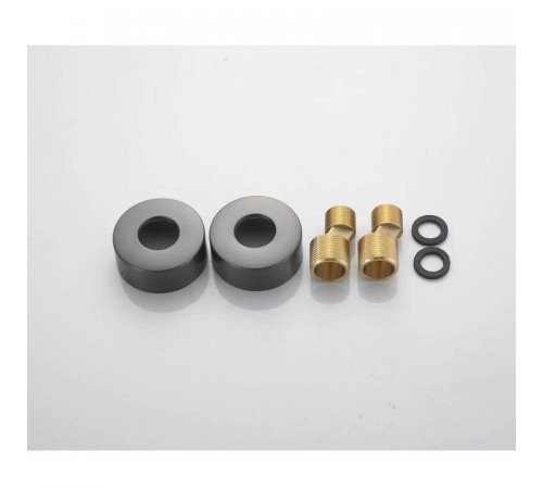 Душевая система Knotlor KN-62/GM, вороненая сталь