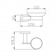 Мыльница Rav Slezak YUKON YUA0300, хром
