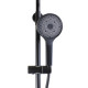 Душевая система Bronze de Luxe ICON 80112CB, черный