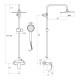 Душевая система Fmark FS8845Q, графит
