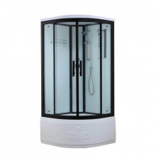 Душевая кабина Timo Standart Black T-6600B, 100x100x220