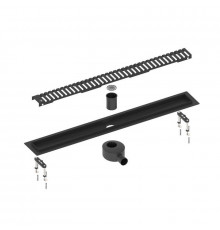 Душевой лоток TIMO Drain System DS230108/03, черный