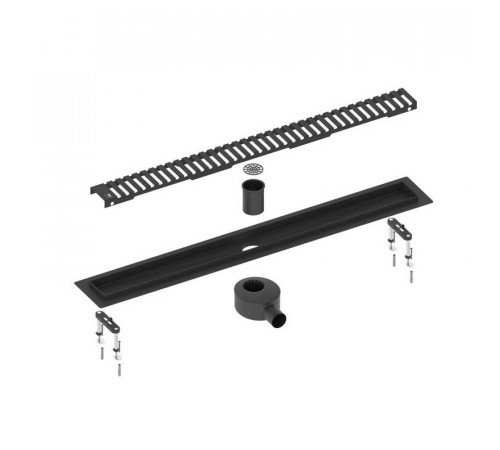 Душевой лоток TIMO Drain System DS230108/03, черный
