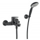 Смеситель для ванны Fiore KEVON BLACK MATT 81NN8150, черный