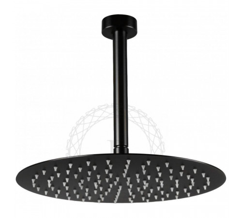 Душевая система встраиваемая FILARETE Roun FL1024BG, графит