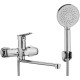 Смеситель для ванны Savol S-600609A, хром
