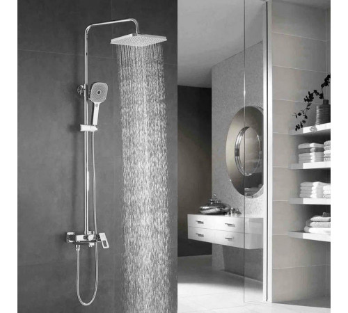 Душевая система Shevanik S8236, хром