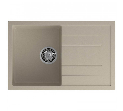 Кухонная мойка GranFest QUADRO 780L, топаз