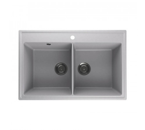 Кухонная мойка Ulgran Quartz Ruma 780-04, платина