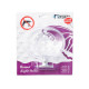 Мыльница FIXSEN ROUND FX-92108, хром