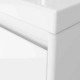 Тумба с раковиной подвесная Velvex Klaufs tp.KLA.COM.80.1Y, 80 см