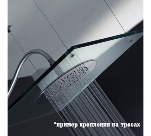 Верхний душ Graffio KINGS KI412NEO, черный