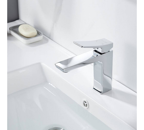 Смеситель для раковины Shevanik S4401, хром