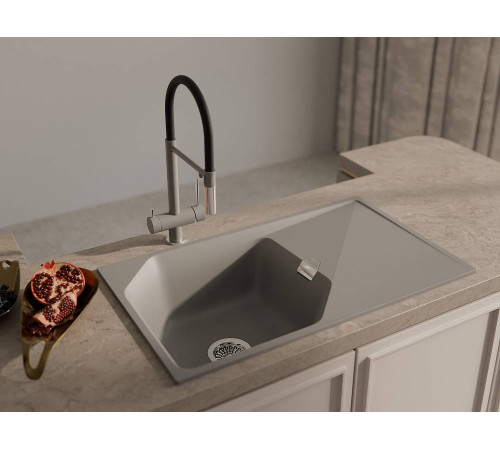 RIVELATO Мойка LOCUS 85  1-чаш 850*500 grigio metallizzato арт.