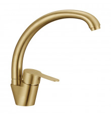 Смеситель для кухни Fmark FS8234C, матовое золото