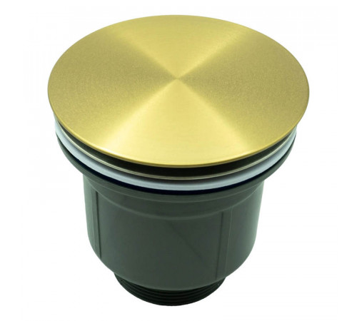 Сифон для кухонной мойки Fmark F-SL-L1166, матовое золото