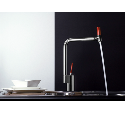 Смеситель для кухни Webert Kitchen 360 TS920302784, красный