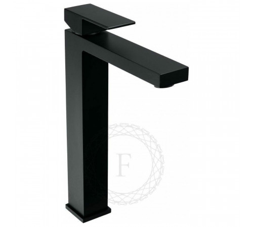 Смеситель для раковины высокий FILARETE Fing FL6040BL, черный
