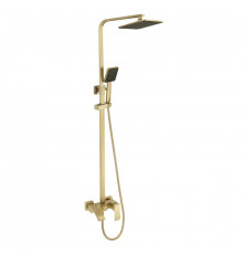 Душевая система Fmark FS8645C, матовое золото
