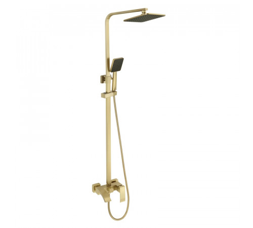 Душевая система Fmark FS8645C, матовое золото