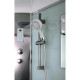 Душевая кабина (душевой бокс) Timo Comfort Clean Glass T-8825C, 120x120x220