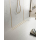 Душевой лоток (двухсторонняя решетка) TIMO Drain System DS230206/17, матовое золото
