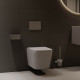 Унитаз подвесной Knotlor WC50WG, белый