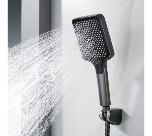 Смеситель для ванны Shevanik S9952T, оружейная сталь
