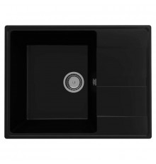 Кухонная мойка Ulgran Quartz Prima 650-07, уголь