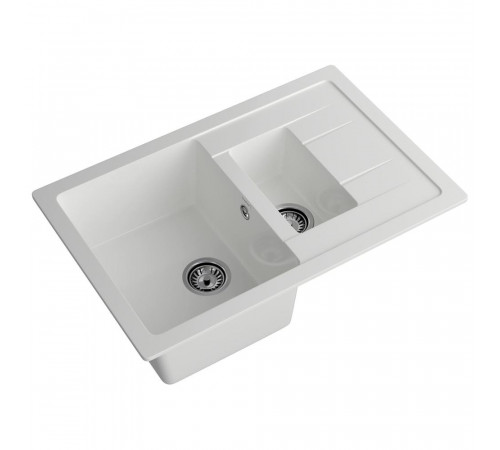 Кухонная мойка GranFest QUADRO 775KL, иней