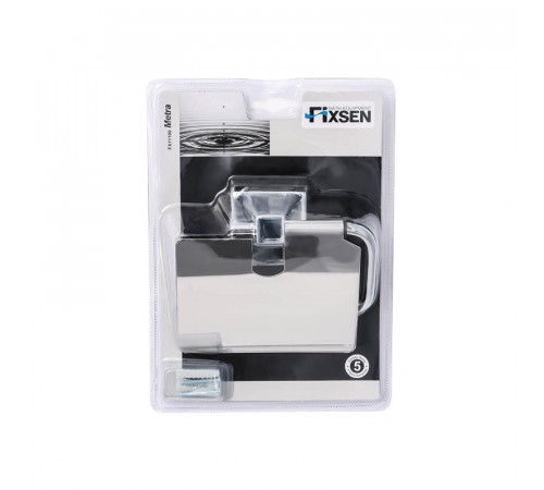 Держатель для туалетной бумаги FIXSEN METRA FX-11110, хром