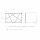 Тумба с раковиной подвесная VIGO Geometry 034, 70 см