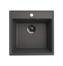 Кухонная мойка Ulgran Quartz Forte 505-09, мокрый асфальт