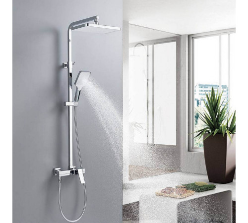 Душевая система Shevanik S4636, хром