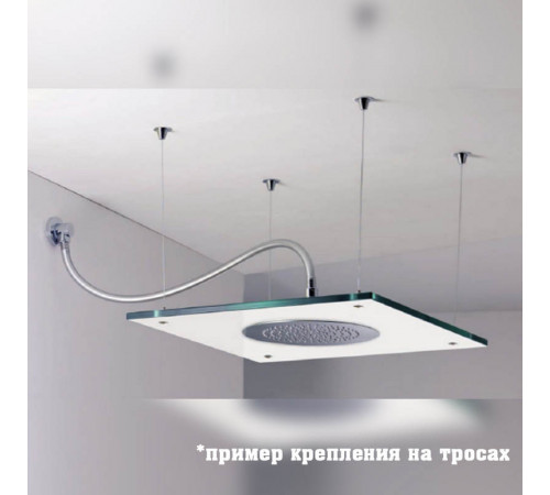 Верхний душ Graffio KINGS KI411NEO, черный