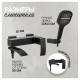 Смеситель для ванны Hansberge H4077BL, черный