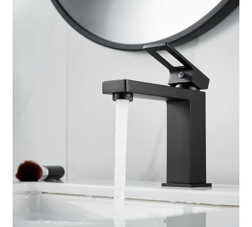 Смеситель для раковины Raffine F0196H, черный