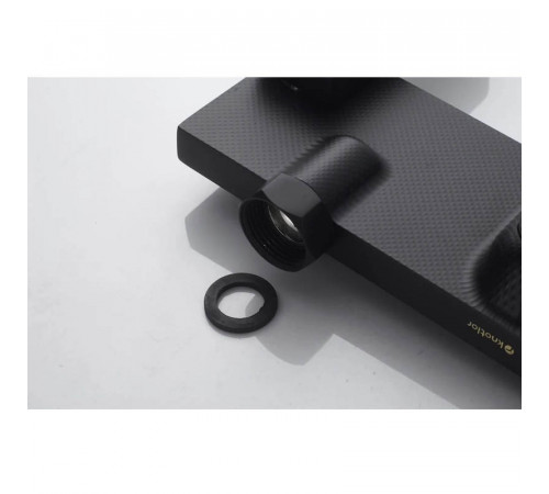 Душевая система Knotlor KN-72/BL, черный