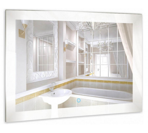 Зеркало с LED подсветкой Relisan LINDA Гл000025944, 90x70