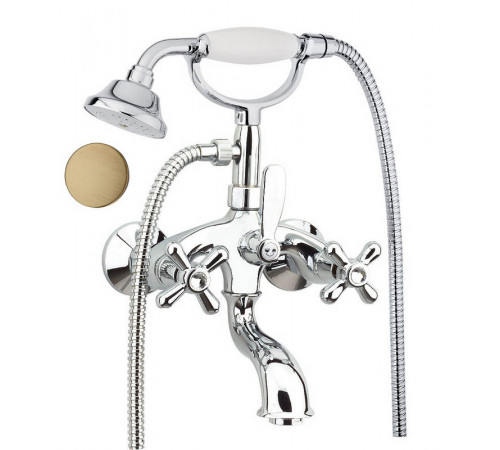 Смеситель для ванны Fiore MARGOT SKY (SWAROVSKI®) 01ZZ0600, бронза
