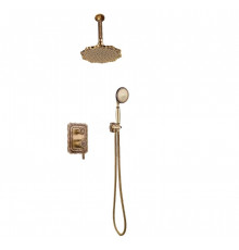 Душевая система встраиваемая Bronze de Luxe WINDSOR 10138/1F, бронза