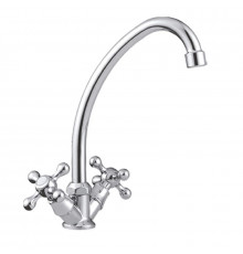 Смеситель для кухни Cron CN4008, хром